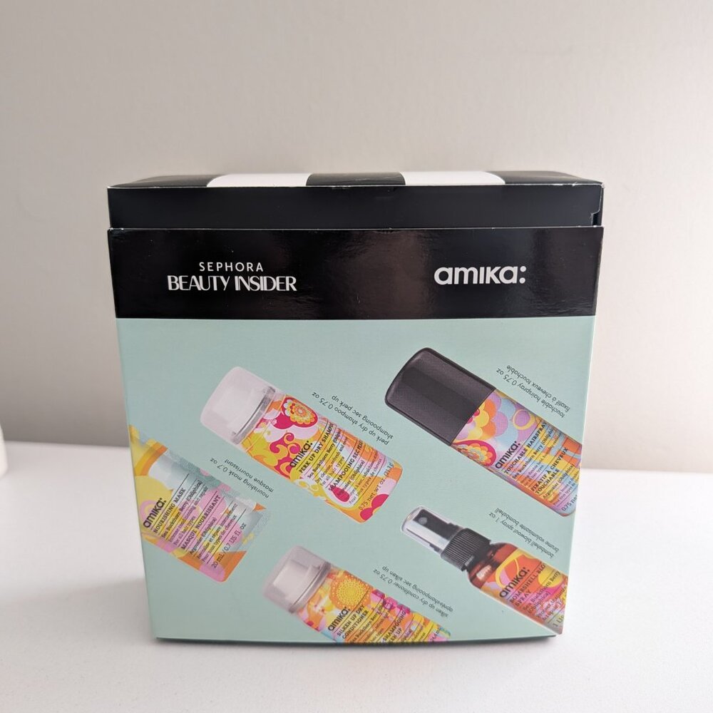 Amika Sephora Beauty Insider Set Conditioner Shampoo Mask Plus Texture Spray New - Picture 4 of 8